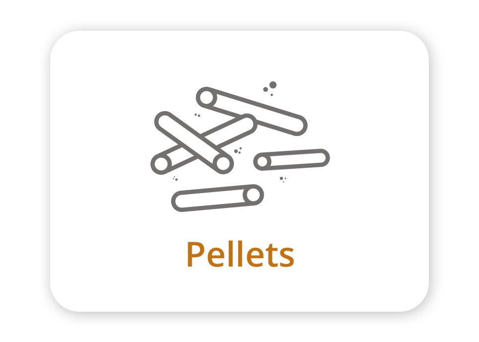 pellets de cafe